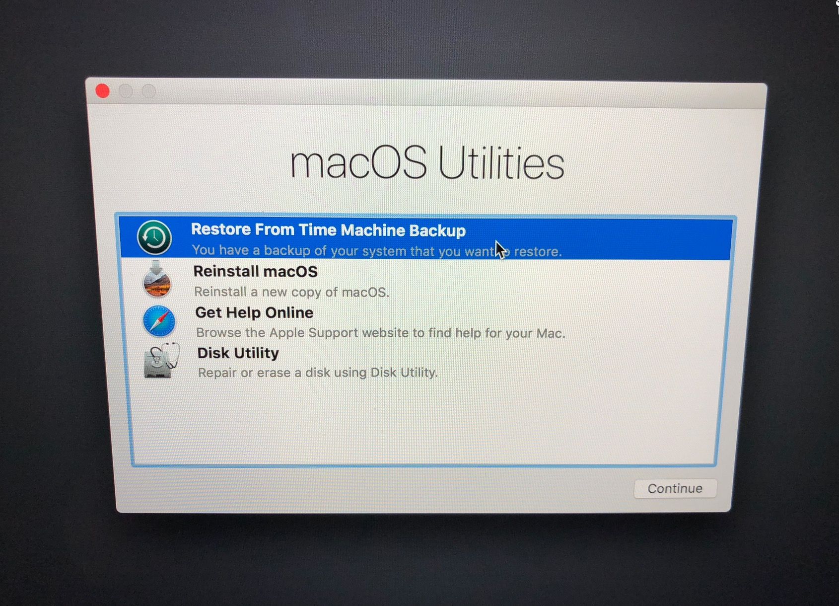 Restoration For Mac
